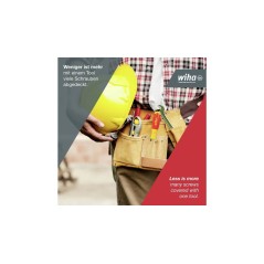 Wiha LiftUp Electric 2831 Screwdriver Handle with Bits - Precision, Comfort & Efficiency for Professionals